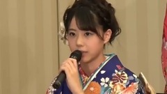 AKB48,STU48 - STU48瀧野由美子、森香穂、岡田奈々がAKBグループ成人式に