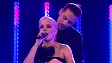 Halsey & G-Eazy - Him & I 现场版 2018