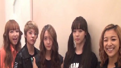 K-POP 'Girls In Love' Live In HK 2011 Message To Fans!