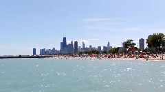 芝加哥夏季风光延时摄影