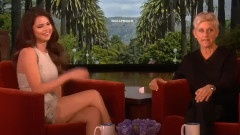 Selena Gomez Gets Scared