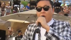 PSY At REHAB At The Hard Rock Hotel Performing His Hit Song Gangnam Style