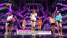 9Muses - Just Looking 130126音乐中心现场版