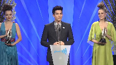 GLAAD颁奖典礼 Mel B 给 Adam Lambert 颁奖 Cut