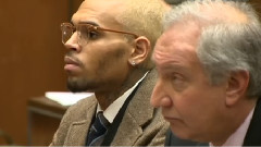 Chris Brown At Court