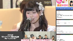 AKB48 32ndシングル选拔总选举 第15位 渡边美优纪感言 13/06/08 中文字幕(无限狂犬章鱼嘴字幕组)