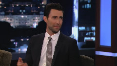 Adam Levine on Jimmy Kimmel Live