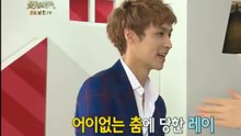 EXO - 20130921 EXO成员Lay、Kai 现场大秀性感舞蹈