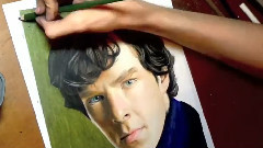 Drawing Benedict Cumberbatch