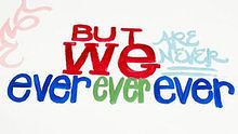 泰勒·斯威夫特《We Are Never Ever Getting Back Together》