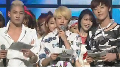 MBC Show Champion Amber & 白虎 & 旼泫MC Cut