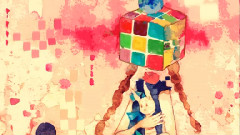 Rubik's Cube Girl