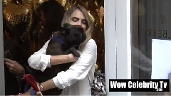 Cara Delevingne Spotted At New York Fashion Week Event