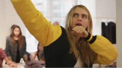 Cara Delevingne's Collection For DKNY