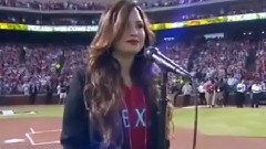 Singing The National Anthem At The World Series