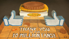 REESE'S 3D Chalk Art