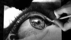 Realistic Eye Drawing Process