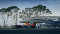 F1 Car Vs FA-18 Hornet