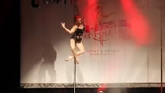 добрия танц на пилон - Polina Volchek World Pole Sport & Fitness 2012