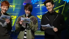 Xiumin & Suho MC & Top10 Cut