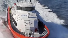 Aerial Filming Of Boat Arrival