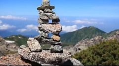 立山地狱谷风景
