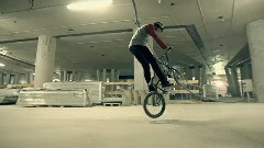 BMXing Through A Construction Site