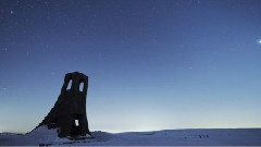 Time Lapse Of Winter Scene