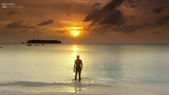 Moonlight Over The Maldives