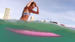 Roxy Girl Vanina Walsh Surfing Waikiki
