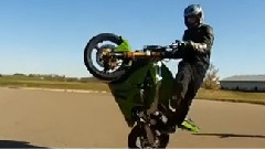 Motorcycle Stunting