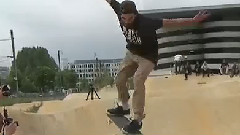 Skateboarding Dirt Hills, Handrails And Halfpipes In Switzerland