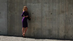 Angela Lindvall Fall 2011 - Behind The Scenes