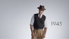100 Years Of Men's Fashion In 3 Minutes