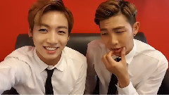 V App 1分钟英语教学 Rap Monster & 田柾国