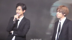 NATURAL BORN TEENTOP LIVE in JAPAN 2015 FUKUOKA TALK1