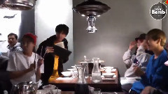 官网更新:防弹少年团快乐的烧烤舞蹈表演
