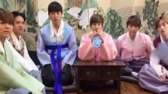 V APP Teen Top 中秋掰手腕大赛