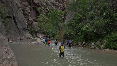Hiking in Zion NP Utah Angels Landing Virgin Narrows