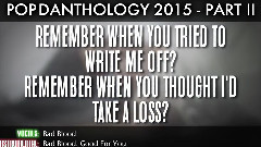 Pop Danthology 2015 - Part 2 (Lyrics and Song Titles)