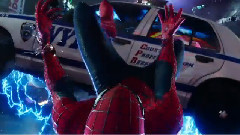 电影<超凡蜘蛛侠2>精彩片段之Times Square Slo-Mo Save