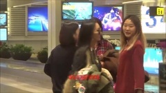 Sistar Arrival at Singapore Changi Airport