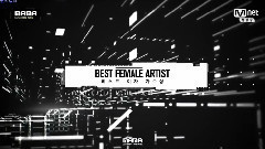 2015 MAMA win Best Female Artists