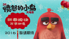 电影<愤怒的小鸟>贺年预告