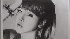 Day By Day Soyeon Graphite Pencil Drawing