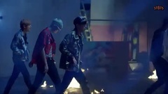 [stBts中字]160502防弹少年团 FIRE 燃起来了呢 中韩对照歌词字幕