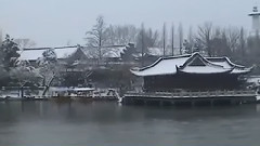 扬州风光 雪景