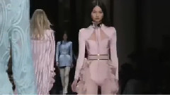 Balmain Paris fashion week 2016 qiu dong