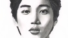 EXO's Kai 艺术画