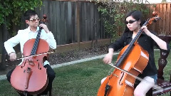 The Final Countdown Dueling Cellos by Nathan Chan and Stephanie Tsai